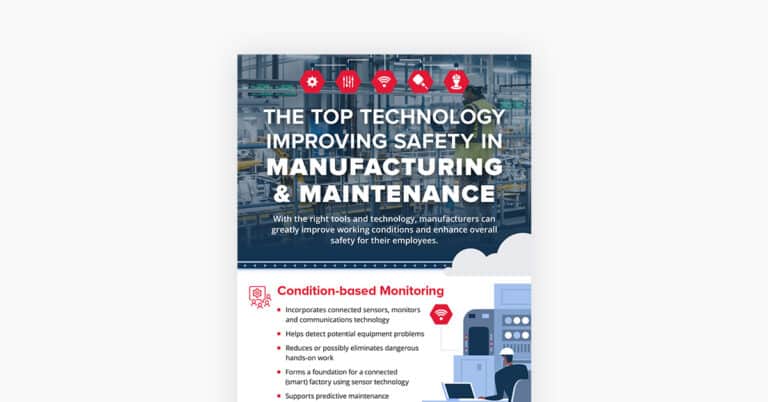 The top Technology improving Safety in Manufacturing and Maintenance resource featured Image.
