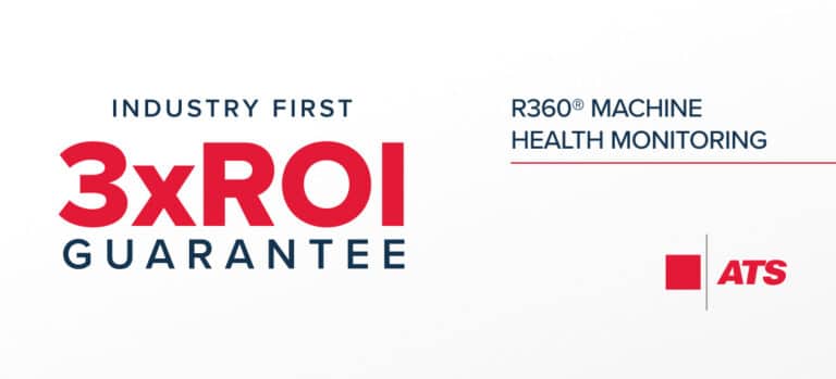 3x ROI guarantee on R360 machine health monitoring.