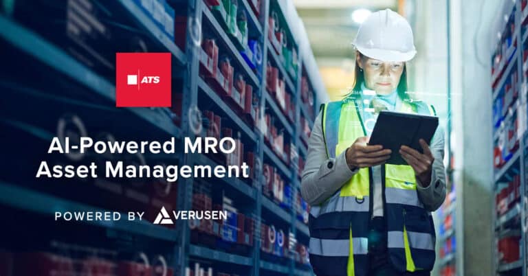 ATS partners with Verusen to enhance MRO asset management using AI technology